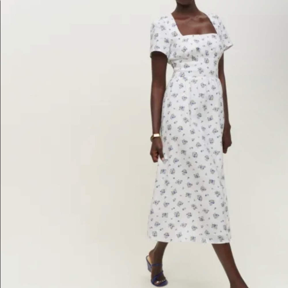 Reformation Pacome Linen Dress, NWT, size 4